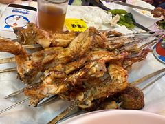 -海盗船. 龙虾烧烤. 酒馆