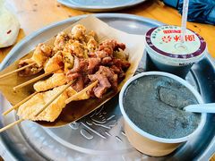 炸肉串-谢怀亮芝麻茶