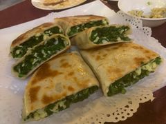 韭菜盒子-万柳阁小馆·花园餐厅(龙潭湖店)