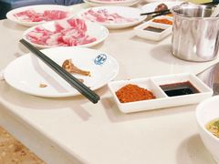 自助调料区-爱客得牛排海鲜烤肉·火锅自助(春熙路黑金好店)