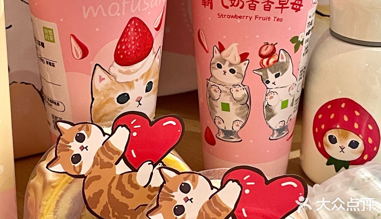 奈雪✖鲨鱼猫！要被奈雪毛孩子萌化了