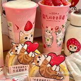 奈雪✖鲨鱼猫！要被奈雪毛孩子萌化了