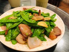 荷兰豆炒叉烧-紫金食坊(江南西路店)