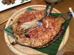 傣味香茅草烤罗非鱼-云海肴·汽锅鸡·云南菜(苏州中心店)