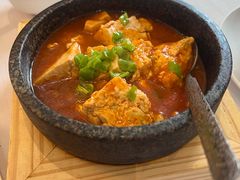 富明鸡油菌浓汤柴火豆腐-云腾食府·云南菜