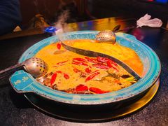 真有料的番茄鸳鸯锅-吼堂老火锅(太古里总店)