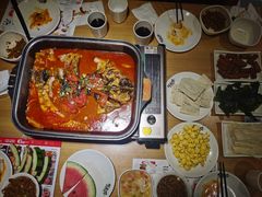 -坂上烧铁板鮰鱼(和谐广场店)