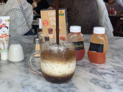 Iced&nbsp;soy&nbsp;milk&nbsp;with&nbsp;co-邢泰记