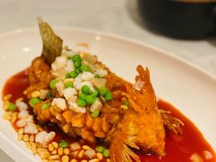 松鼠鳜鱼-金陵饭店·梅苑