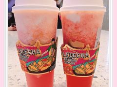 桃子草莓酪酪-LELECHA乐乐茶(美罗城店)