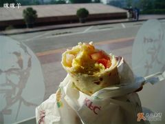 鲜虾鸡蛋卷-肯德基
