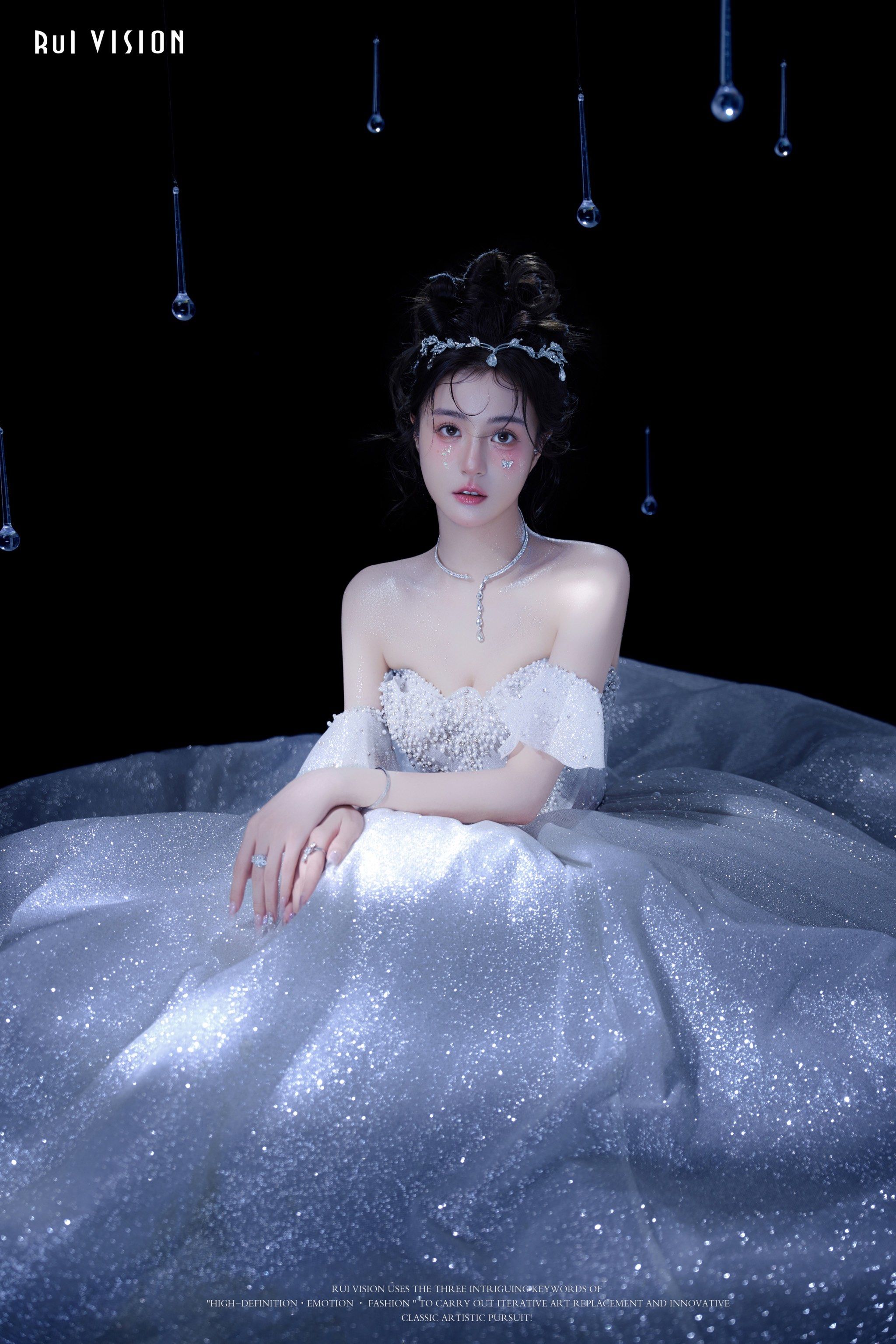 福州写真90璀璨星河高级感97单人婚纱写真