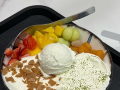 海盐芝士鲜果冰-鲜芋仙(番禺万达广场店)