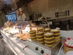 自助取餐区-西安绿地假日酒店·欧意咖啡厅