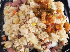 黑椒肉柳拌饭-天津工业大学西苑餐厅