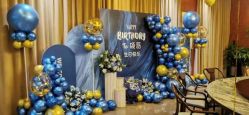 -宝宝百日宴周岁生日派对气球布置策划