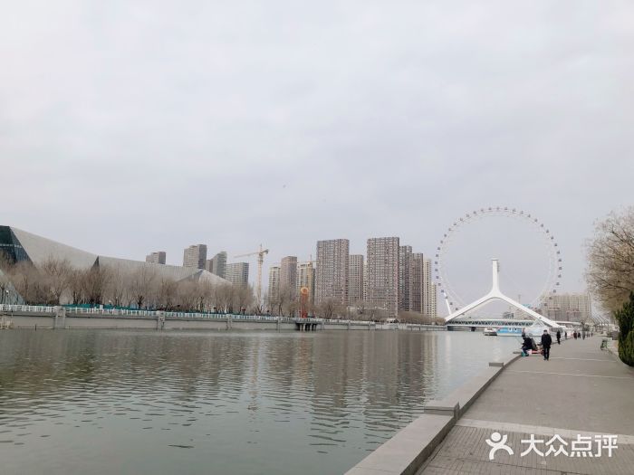 天津之眼摩天轮图片