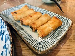 荠菜冬笋菌菇春卷-八珍手工水饺·妈妈的爱(传芳巷店)
