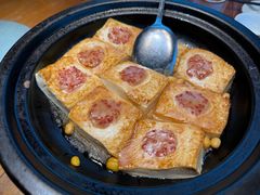 客家煎酿豆腐-凤阁楼果木烧鹅(鹤山陈山店)