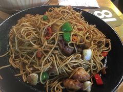 爆辣小公鸡炒面-望京一号·重庆江湖菜(工体店)