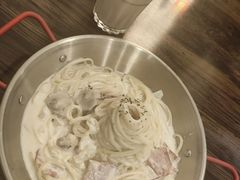 奶油培根意面-Kpasta韩式意大利面