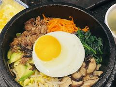 牛肉末蔬菜石锅拌饭+例汤-木槿花韩式炭烤·熟成肉工坊(孙文东路店)