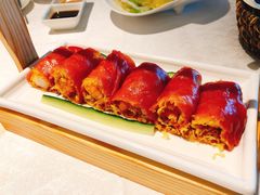 鲜虾红米脆皮肠粉-安蒂娅.悦景轩中餐厅(西乡店)
