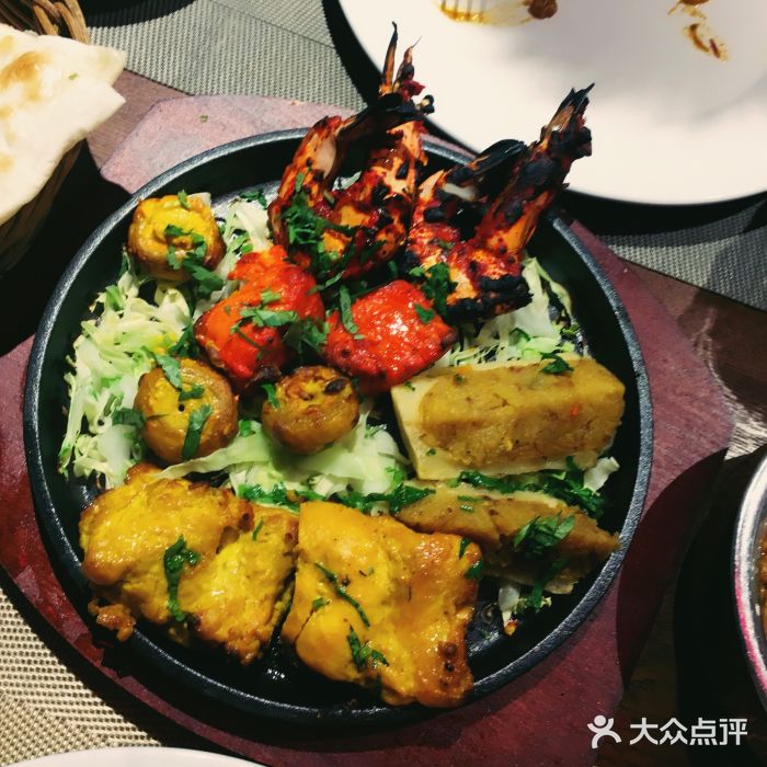 红堡·印度文化美食之旅(滨江宝龙店)印度烧烤拼盘图片
