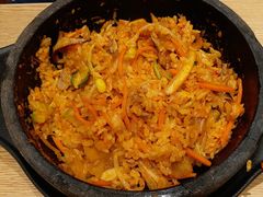 辣白菜五花肉炒乌冬面-正一味石锅拌饭(望京新世界店)