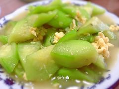 丝瓜炒蛋-喜洋洋蟹庄(阳澄湖店)