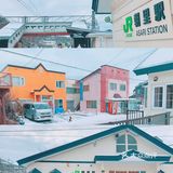 误入了童话世界里の海边雪国。ASARI朝里。