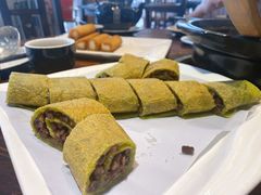 红豆绿茶薄撑-渔米粥(罗湖店)