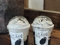 芝麻糊奶茶-成川茶店·潮汕工夫浓茶(万象店)