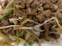 葱爆羊肉-清真永恒华威肉饼(潘家园店)