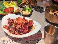 -草家酱蟹炭火烤肉店(珲春南路一店)