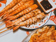 炭烧九节虾-辉记炭烧海鲜大排档·老字号(福田店)