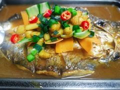 -探鱼·鲜青椒爽麻烤鱼(西南商都店)
