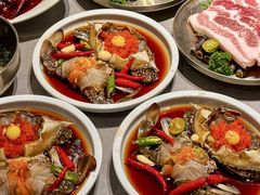 -草家酱蟹炭火烤肉店(珲春南路一店)