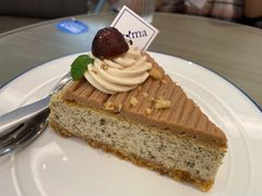 栗子紅茶諾曼底輕乳酪蛋糕-Perma Café樸門(五羊店)