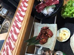 一米长盘牛五花-犟牛家·榴莲烤肉(五棵松店)