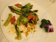 迟菜心炒牛肉-松涛大酒楼