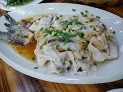 油淋魚片-渔老大·有机鱼馆·老字号(古城店)