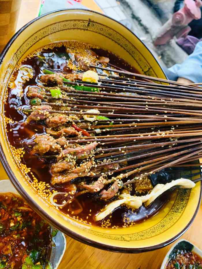 五星记忆冷锅串串-"那天妹妹带我去吃的这家.一家冷锅串串.铺.