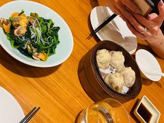 菠菜拌毛蛤-頂好酒家·经典粤菜(海信广场店)