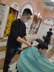 -爆米花儿童美发乐园(长白万象汇店)