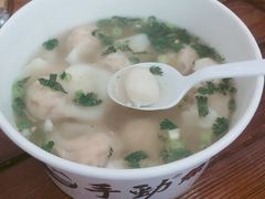 鱼丸虾肉馄饨-手劲鱼丸馄饨铺(哈一百店)