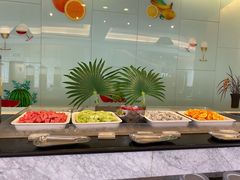 自助取餐区-江阴国际大酒店-旋转自助餐厅