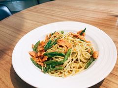 新莳萝芦笋珍鲑意面-必胜客(花舞大唐博物馆店)