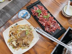 牛肉鸡蛋炒粉干-牛小隆牛肉面馆(四牌楼店)
