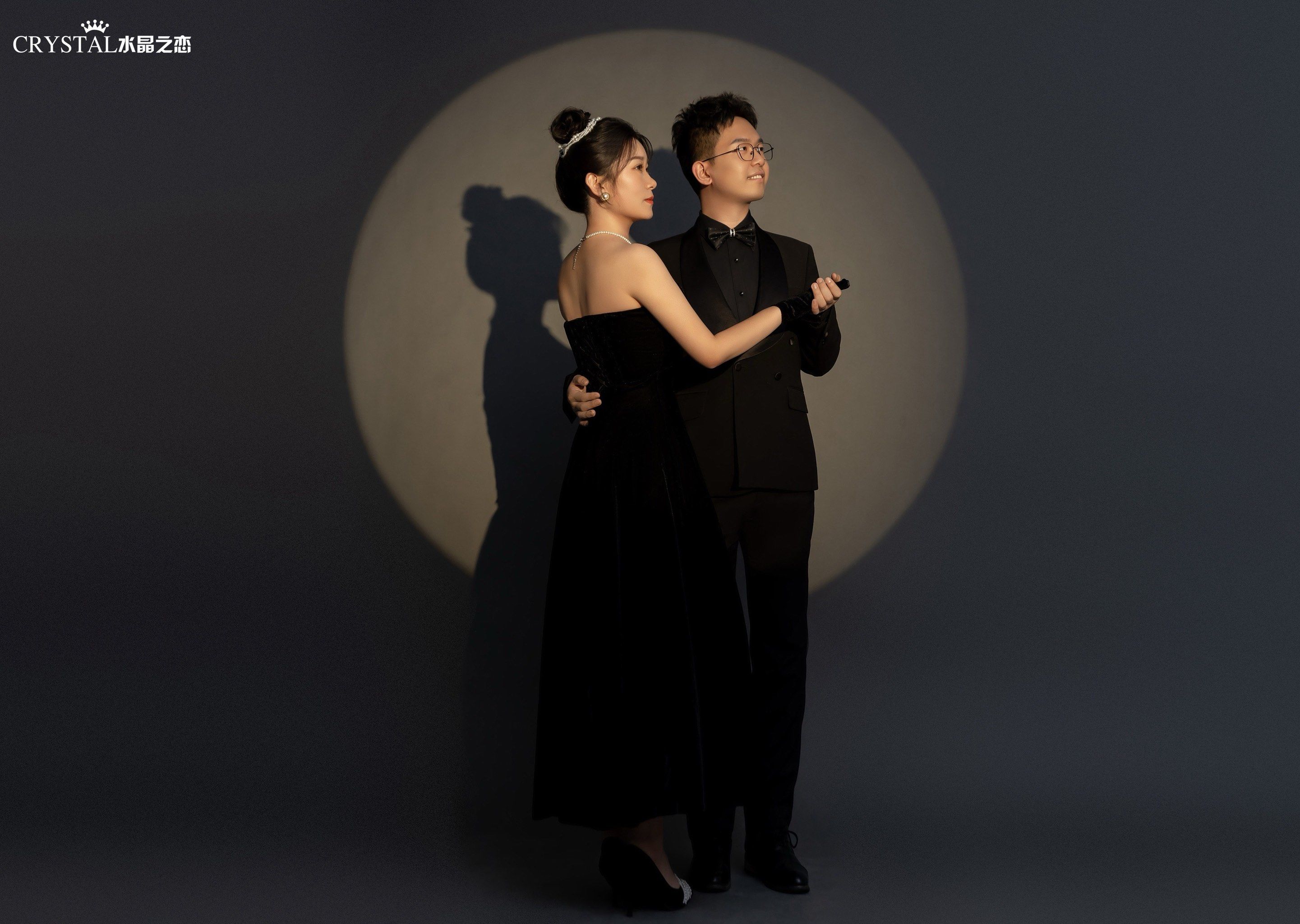 最美婚纱照水晶之恋